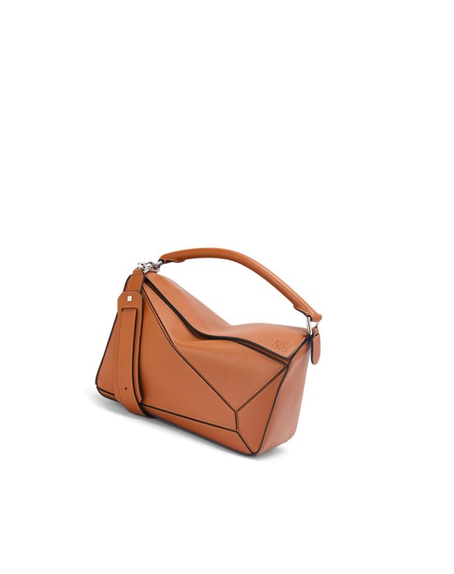Loewe Puzzle bag in classic calfskin Tan | XH6783215