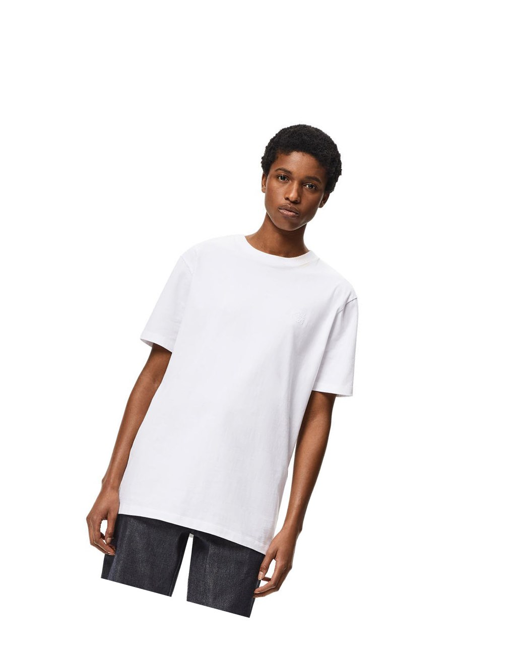 Loewe Anagram T-shirt in cotton White | LD6079382