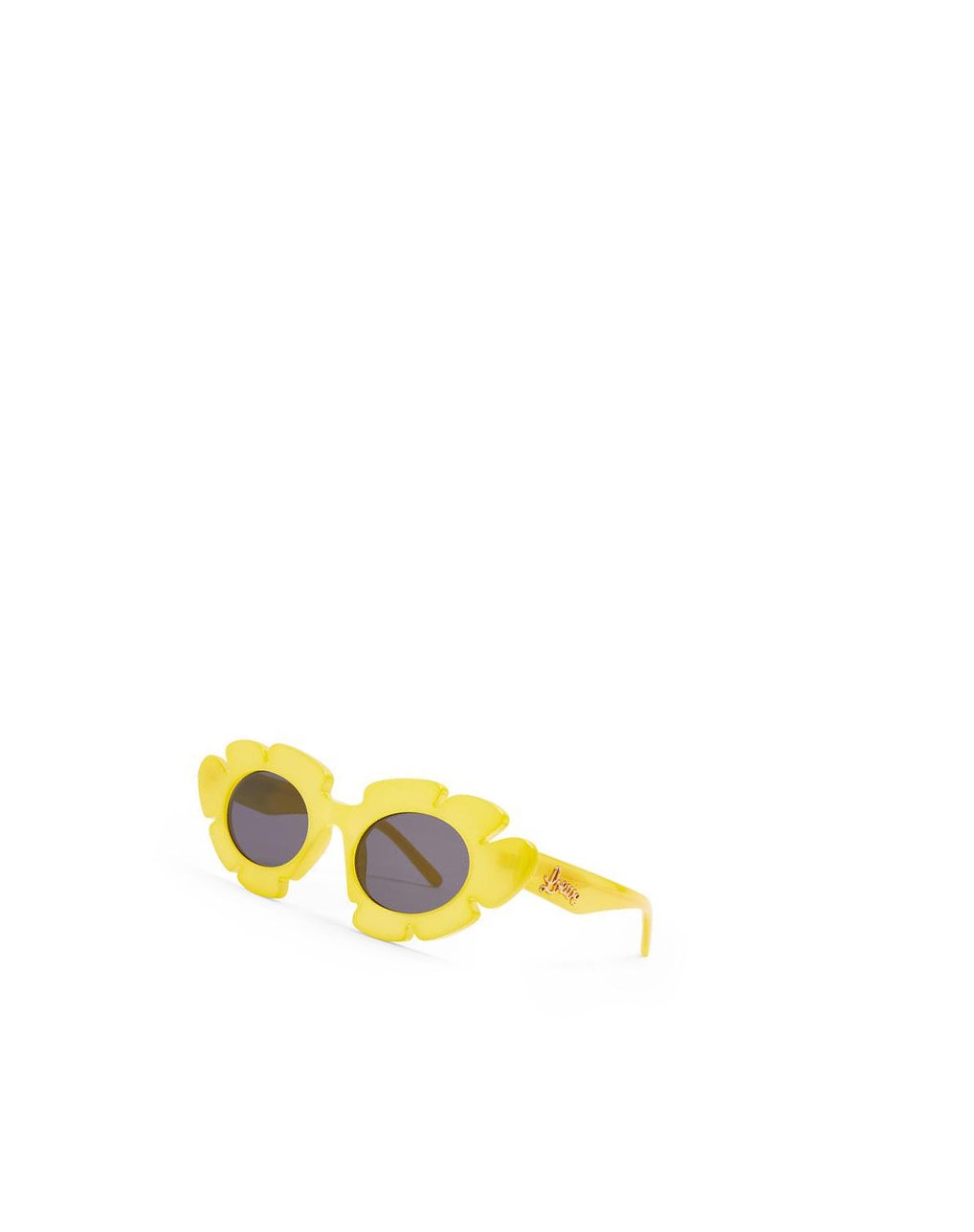 Loewe Flower sunglasses in injected nylon Acid Yellow | XS1708463