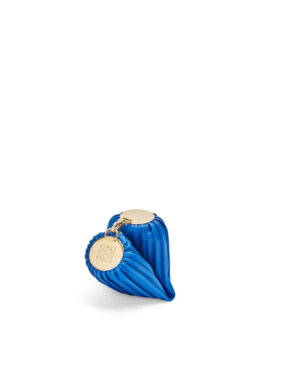 Loewe Small Bracelet pouch in pleated nappa Royal Blue | MP8436709