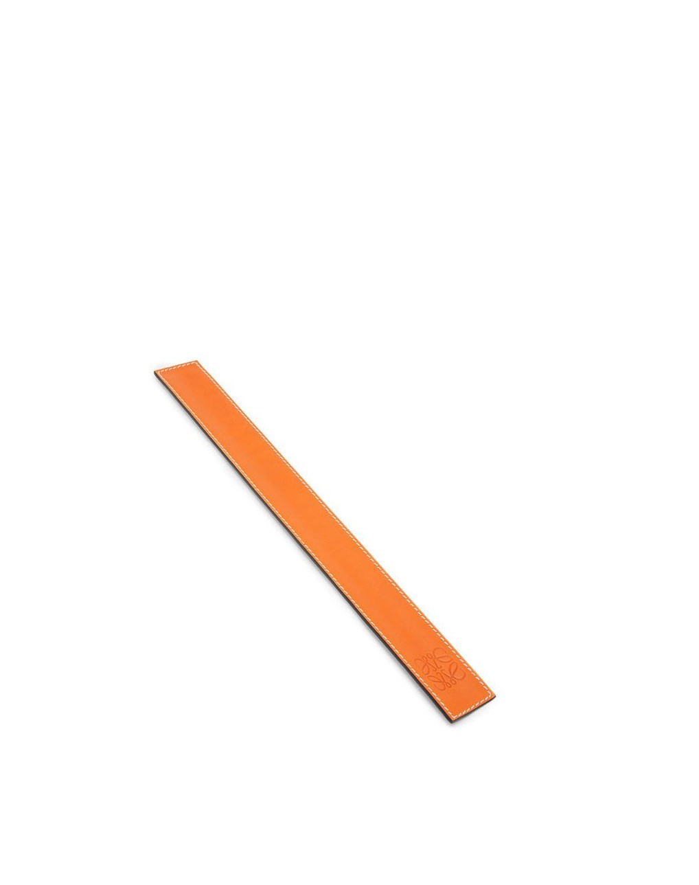 Loewe Small slap bracelet in calfskin Orange | HP2613457