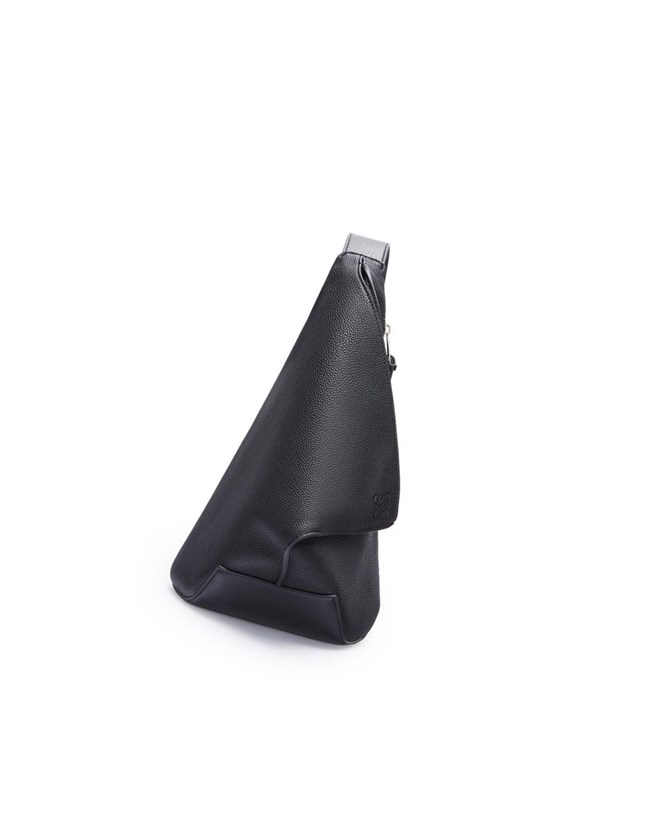 Loewe Anton sling in soft grained calfskin Black | GW4810392