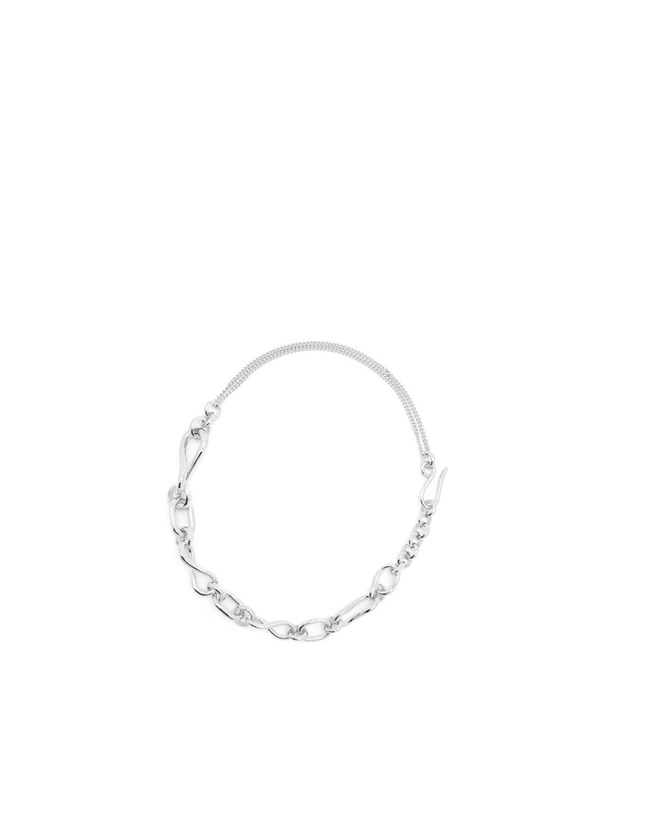 Loewe Chainlink necklace in sterling silver Silver | YB3710954