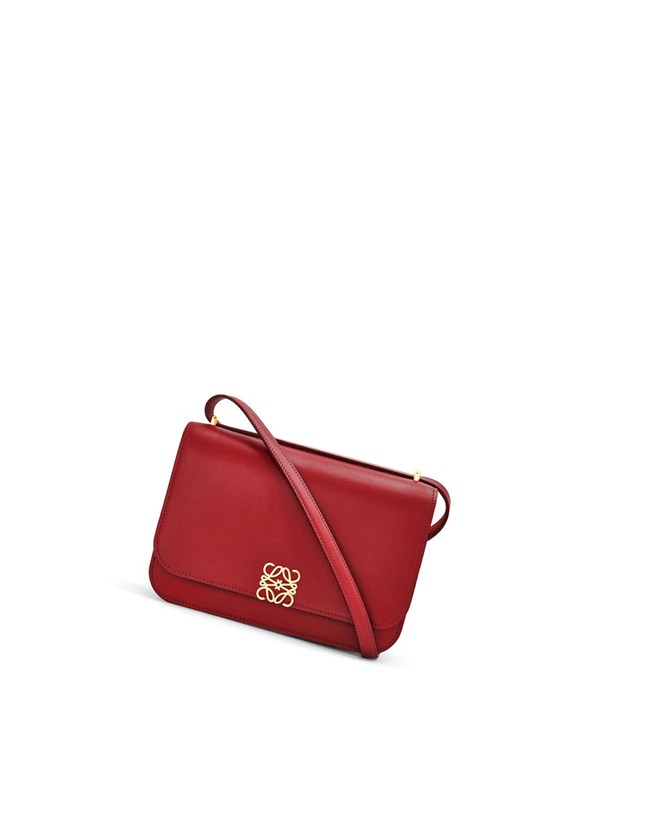 Loewe Goya bag in silk calfskin Deep Red | TJ7941530