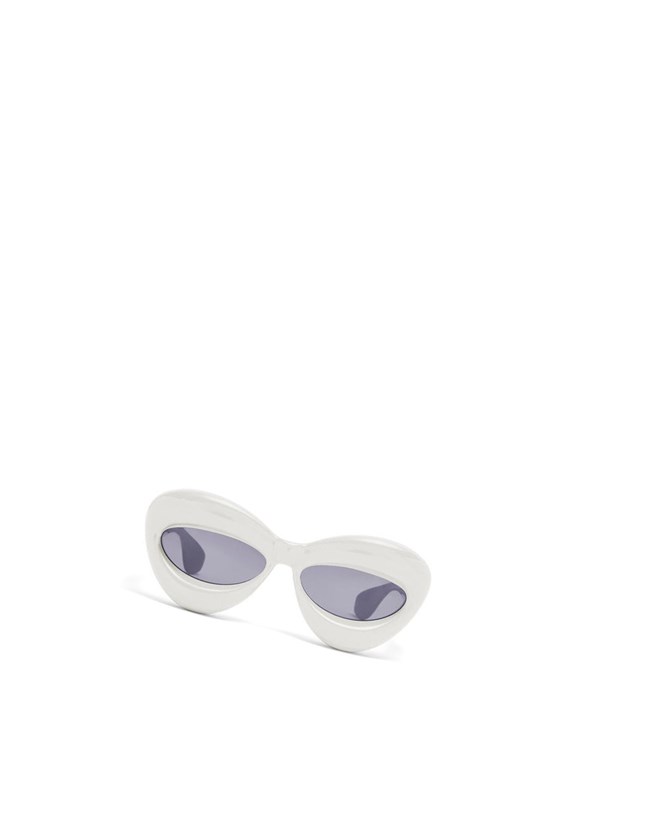 Loewe Inflated cateye sunglasses in acetate Grey | GJ7685132