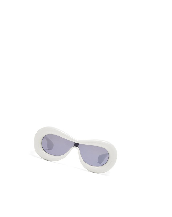 Loewe Inflated mask sunglasses in acetate Grey | PW3758142
